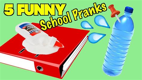11 FUNNY PRANKS FOR SCHOOL .